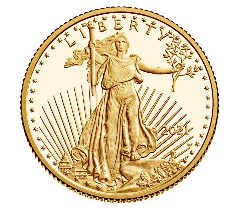 American Eagle 2021 One-Quarter Ounce Gold