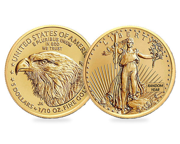 1oz American Eagle type 1 and type 2