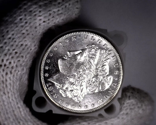 1878-s Blast White Unc Morgan Silver Dollar from a Original Roll Will Grade Out