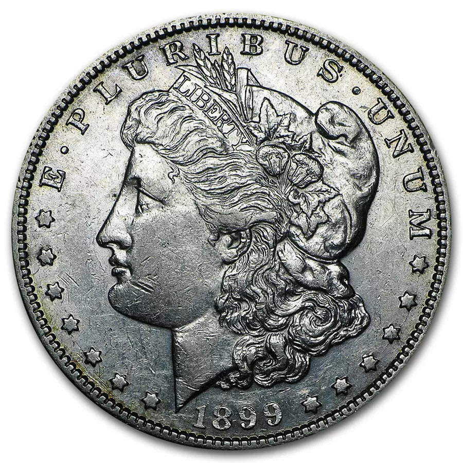 Key Date Beautiful Blast White 1899-s Morgan Silver Dollar