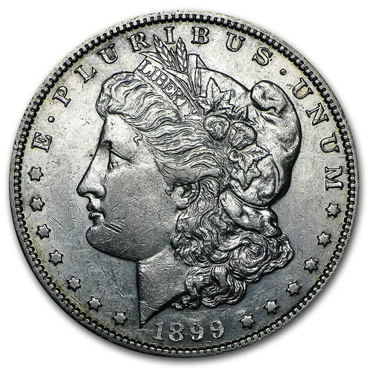 Key Date Beautiful Blast White 1899-s Morgan Silver Dollar