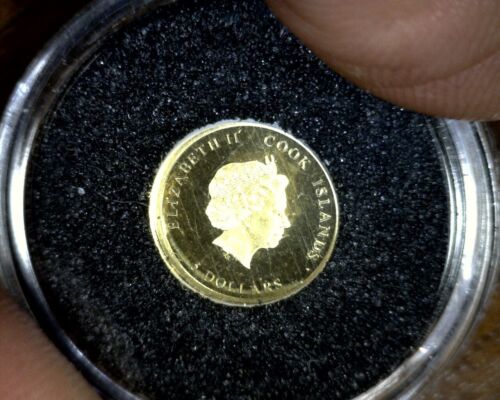 2018 COOK ISLANDS ROYAL WEDDING .9999 GOLD $5 COIN PRINCE HARRY